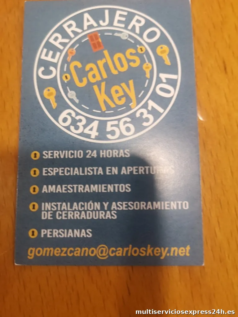 Cerrajero Carlos Key