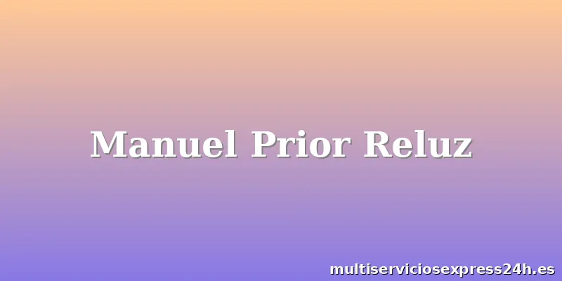 Manuel Prior Reluz