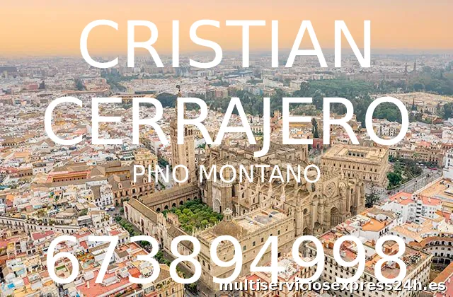 Cerrajero Cristian Pino Montano