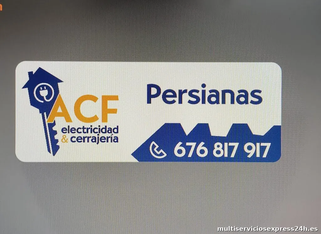 ACF Persianas, Cerrajero 24h Electricidad 24h Zamora Alberto Cepeda Reparación de Persianas
