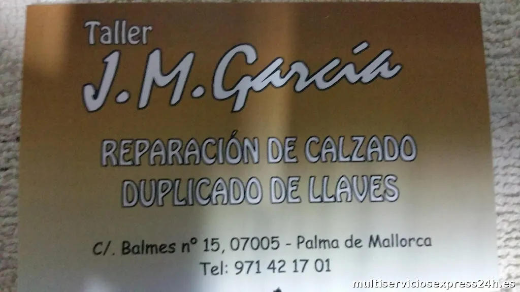 J.M.Garcia Reparacion Calzado Y Duplicado Llaves