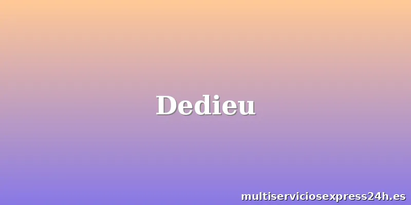 Dedieu